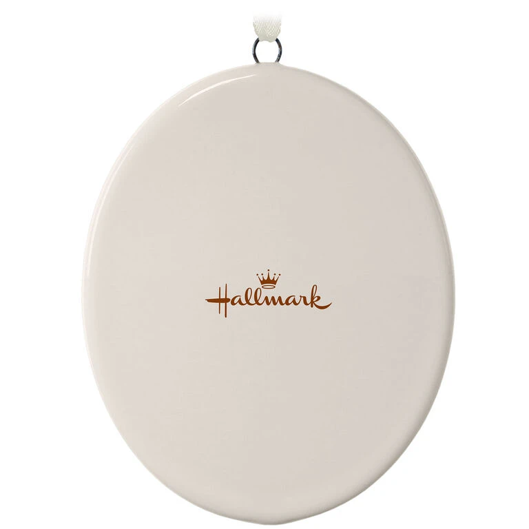 Hallmark Ceramic Personalized Ornament—Vertical Oval 7 Hallmark Ceramic Personalized Ornament—Vertical Oval - Image 5