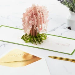 Hallmark One And Only Love Cherry Blossoms 3D Pop-Up Valentine's Day Card 14 Hallmark One And Only Love Cherry Blossoms 3D Pop-Up Valentine's Day Card -Hallmark Sales Store Cherry Blossoms 3D PopUp Valentines Day Card 1299IAV5022 05