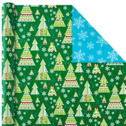 Hallmark Christmas Cheer 4-Pack Reversible Wrapping Paper Assortment, 150 Sq. Ft. 13 Hallmark Christmas Cheer 4-Pack Reversible Wrapping Paper Assortment, 150 Sq. Ft. -Hallmark Sales Store Christmas Cheer Assortment Reversible Wrapping Paper 5JXW1736 05