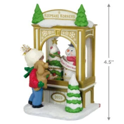 Hallmark Christmas Window 2023 Exclusive Ornament 10 Hallmark Christmas Window 2023 Exclusive Ornament -Hallmark Sales Store Christmas Window 2023 Exclusive Ornament 2299QXC5618 03