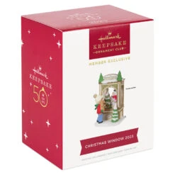 Hallmark Christmas Window 2023 Exclusive Ornament 11 Hallmark Christmas Window 2023 Exclusive Ornament -Hallmark Sales Store Christmas Window 2023 Exclusive Ornament 2299QXC5618 04