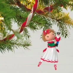 Hallmark Nutcracker Sweet Clara 2023 Exclusive Ornament -Hallmark Sales Store Clara With Nutcracker Keepsake Ornament 1799QXC5621 02