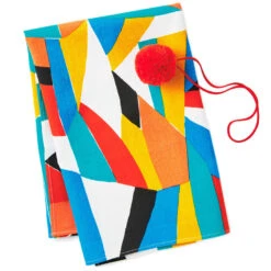 Hallmark 26" Colorful Abstract Fabric Gift Wrap With Elastic Band 10 Hallmark 26" Colorful Abstract Fabric Gift Wrap With Elastic Band -Hallmark Sales Store Colorful Abstract Fabric Gift Wrap With Elastic Band 1299EJR6379 03