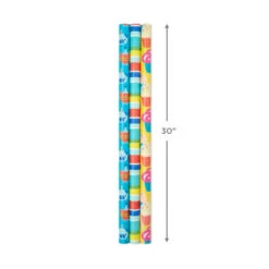 Hallmark Colorful Celebration 3-Pack Wrapping Paper, 55 Sq. Ft. Total -Hallmark Sales Store Colorful Celebration 3Pack Wrapping Paper Rolls 5EWR6373 03