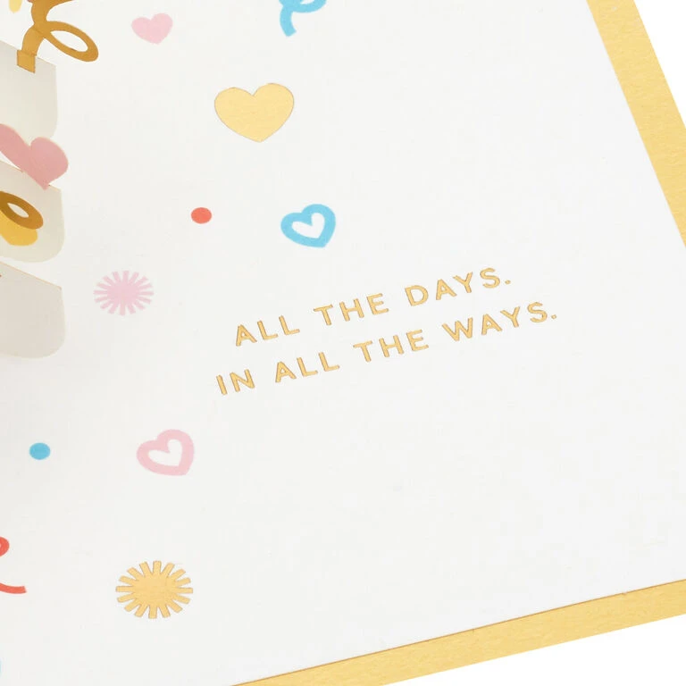 Hallmark Love You Always 3D Pop-Up Love Card 5 Hallmark Love You Always 3D Pop-Up Love Card - Image 3