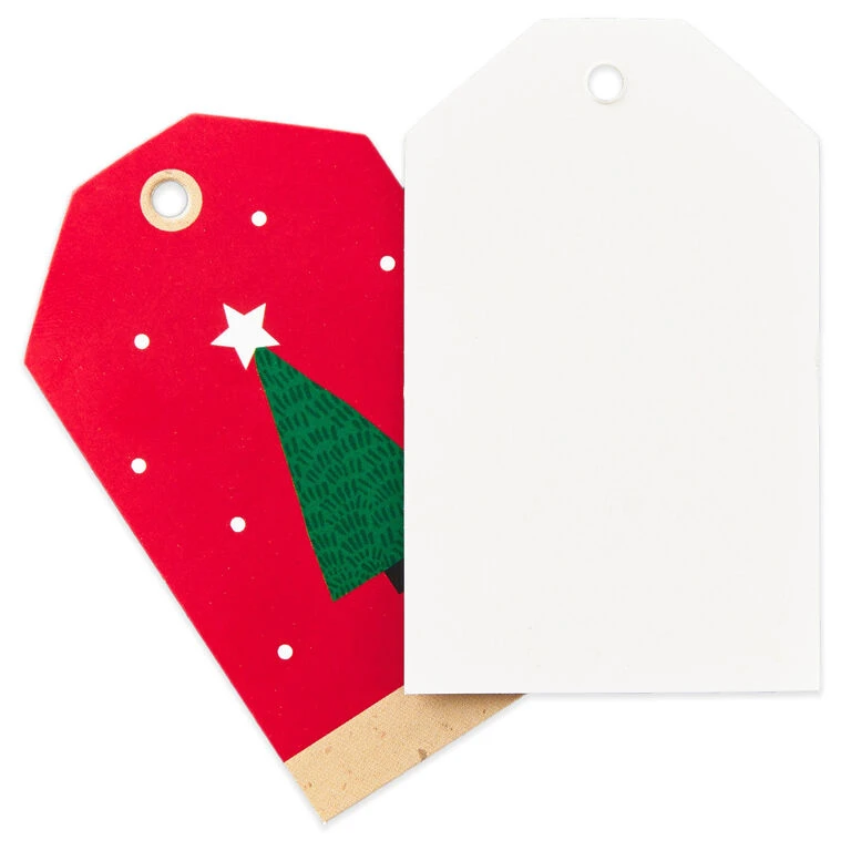 Hallmark Colorful Kraft Christmas Gift Bow And Gift Tag Kit - Image 7