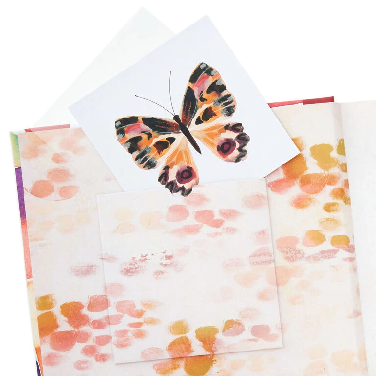 Hallmark Watercolor Butterfly Photo Album 6 Hallmark Watercolor Butterfly Photo Album - Image 4