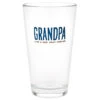 Hallmark Grandpa: Like A Dad, Only Cooler Pint Glass, 16 Oz. 2 Hallmark Grandpa: Like A Dad, Only Cooler Pint Glass, 16 Oz. -Hallmark Sales Store Cool Grandpa Pint Glass 1BRW3230 01