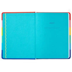 Hallmark Crayola® Every Shade Of Happy Hardback Notebook -Hallmark Sales Store Crayola Rainbow Stripe Hardcover Notebook 3HWJ2112 03