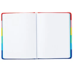 Hallmark Crayola® Every Shade Of Happy Hardback Notebook -Hallmark Sales Store Crayola Rainbow Stripe Hardcover Notebook 3HWJ2112 04