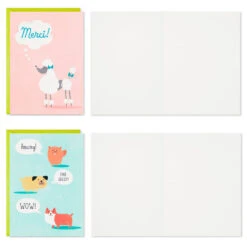 Hallmark Cute Dogs Assortment Blank Thank-You Notes, Pack Of 48 11 Hallmark Cute Dogs Assortment Blank Thank-You Notes, Pack Of 48 -Hallmark Sales Store Cute Dogs Assortment Blank ThankYou Notes 5STZ1133 03