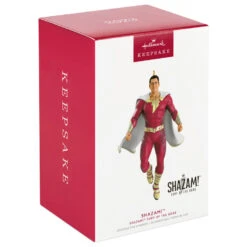 Hallmark DC™ Shazam!™ Fury Of The Gods Shazam!™ Ornament -Hallmark Sales Store DC Comics Shazam Keepsake Ornament 1999QXI6117 04