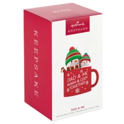 Hallmark Dad & Me Hot Cocoa Mug 2023 Ornament 11 Hallmark Dad & Me Hot Cocoa Mug 2023 Ornament -Hallmark Sales Store Dad Me Snowmen in Mug Keepsake Ornament 1599QGO2579 04
