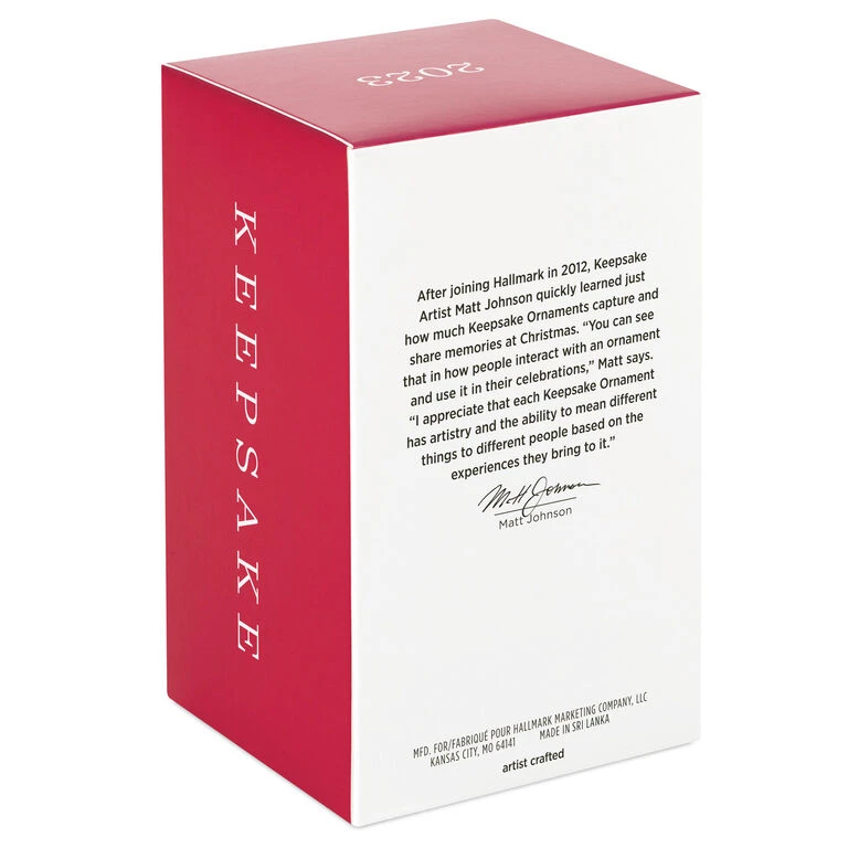 Hallmark Dad & Me Hot Cocoa Mug 2023 Ornament 7 Hallmark Dad & Me Hot Cocoa Mug 2023 Ornament - Image 5