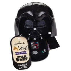 Hallmark Itty Bittys® Star Wars™ Darth Vader™ Plush With Sound 7 Hallmark Itty Bittys® Star Wars™ Darth Vader™ Plush With Sound -Hallmark Sales Store Darth Vader Plush Star Wars itty bittys With Sound 1KDD2185 02