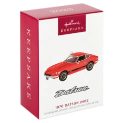 Hallmark 1970 Datsun 240Z 2023 Metal Ornament -Hallmark Sales Store Datsun Car Keepsake Ornament 2199QXI6987 04