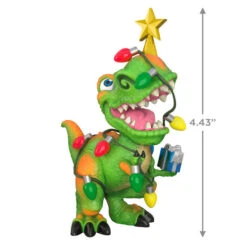 Hallmark Tree Rex Ornament 10 Hallmark Tree Rex Ornament -Hallmark Sales Store Dinosaur in Christmas Lights Keepsake Ornament 1799QGO2779 03