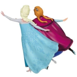 Hallmark Disney Frozen 10th Anniversary Two Sisters, One Heart Ornament -Hallmark Sales Store Disney Anna and Elsa Skating Keepsake Ornament 2799QXD6599 06