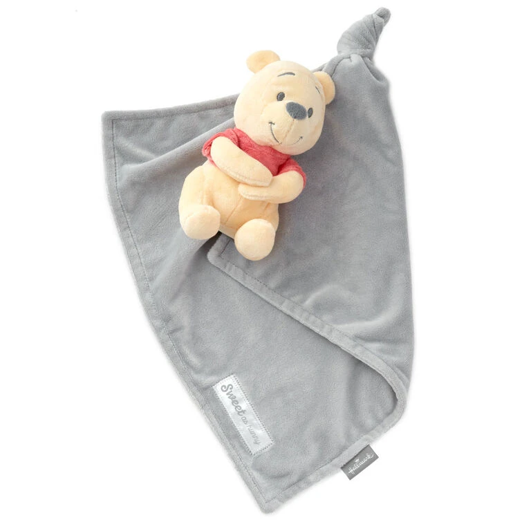 Hallmark Disney Baby Winnie The Pooh Plush And Lovey Blanket 4 Hallmark Disney Baby Winnie The Pooh Plush And Lovey Blanket - Image 3