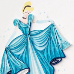 Hallmark Disney Princess Cinderella You Sparkle Quilled Paper Handmade Card 13 Hallmark Disney Princess Cinderella You Sparkle Quilled Paper Handmade Card -Hallmark Sales Store Disney Cinderella Quilled Paper Handmade Card for Her 1299LAD2856 04