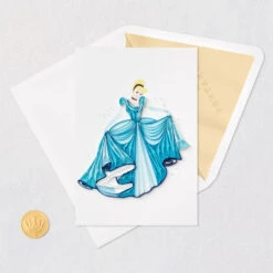 Hallmark Disney Princess Cinderella You Sparkle Quilled Paper Handmade Card 14 Hallmark Disney Princess Cinderella You Sparkle Quilled Paper Handmade Card -Hallmark Sales Store Disney Cinderella Quilled Paper Handmade Card for Her 1299LAD2856 05