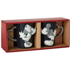 Hallmark Disney Mickey And Minnie Kissyface Mugs, Set Of 2 7 Hallmark Disney Mickey And Minnie Kissyface Mugs, Set Of 2 -Hallmark Sales Store Disney Mickey and Minnie Kissyface Mug Set 1DYG2045 03