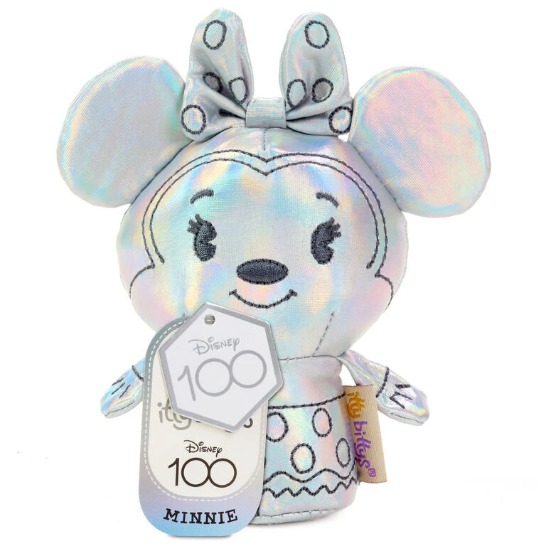 Hallmark Itty Bittys® Disney 100 Years Of Wonder Minnie Mouse Plush 4 Hallmark Itty Bittys® Disney 100 Years Of Wonder Minnie Mouse Plush - Image 2