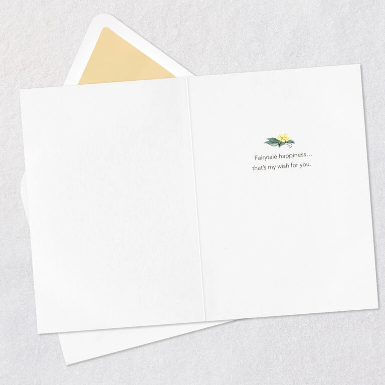 Hallmark Disney The Princess And The Frog Tiana Happy Wish Quilled Paper Handmade Card 5 Hallmark Disney The Princess And The Frog Tiana Happy Wish Quilled Paper Handmade Card - Image 3