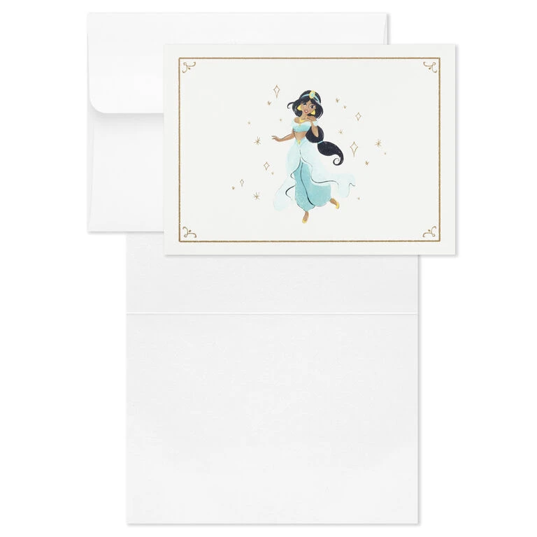Hallmark Disney Princess Assorted Boxed Blank Note Cards Multipack, Pack Of 24 7 Hallmark Disney Princess Assorted Boxed Blank Note Cards Multipack, Pack Of 24 - Image 5
