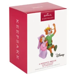 Hallmark Disney Robin Hood 50th Anniversary A Romantic Rescue Ornament -Hallmark Sales Store Disney Robin Hood Maid Marian Keepsake Ornament 2199QXD6589 04