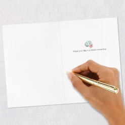 Hallmark Disney The Little Mermaid Ariel Happy Wish Quilled Paper Handmade Card 15 Hallmark Disney The Little Mermaid Ariel Happy Wish Quilled Paper Handmade Card -Hallmark Sales Store Disney The Little Mermaid Ariel Quilled Paper Card 1299LAD2858 06