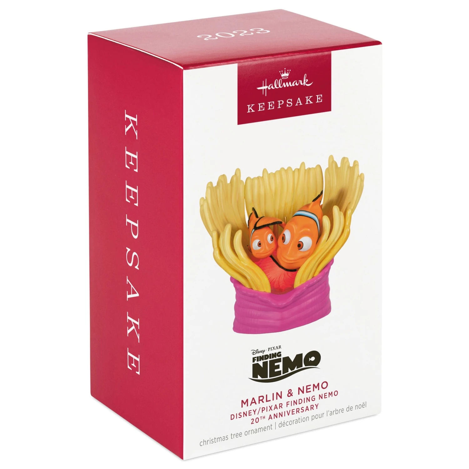 Hallmark Disney/Pixar Finding Nemo 20th Anniversary Marlin & Nemo Ornament 3 Hallmark Disney/Pixar Finding Nemo 20th Anniversary Marlin & Nemo Ornament