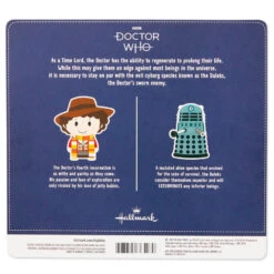Hallmark Itty Bittys® Doctor Who The Fourth Doctor And Dalek Plush, Set Of 2 -Hallmark Sales Store Doctor Who Fourth Doctor and Dalek Plush itty bittys 1KDD2078 04
