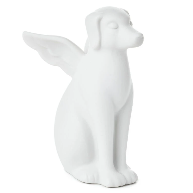 Hallmark Dog Angel Figurine Pet Memorial Gift, 4.25" 3 Hallmark Dog Angel Figurine Pet Memorial Gift, 4.25"