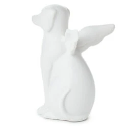 Hallmark Dog Angel Figurine Pet Memorial Gift, 4.25" 5 Hallmark Dog Angel Figurine Pet Memorial Gift, 4.25" -Hallmark Sales Store Dog Angel Figurine 1JOA1042 03
