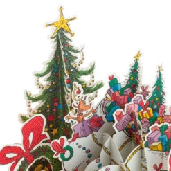 Hallmark Dr. Seuss™ How The Grinch Stole Christmas!™ Wreath 3D Pop-Up Christmas Card 15 Hallmark Dr. Seuss™ How The Grinch Stole Christmas!™ Wreath 3D Pop-Up Christmas Card -Hallmark Sales Store Dr. Seuss Grinch 3D PopUp Christmas Card 1499IXC7132 04