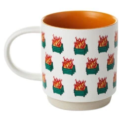 Hallmark Dumpster Fires Funny Mug, 16 Oz. 5 Hallmark Dumpster Fires Funny Mug, 16 Oz. -Hallmark Sales Store Dumpster Fires Funny Coffee Mug 1MUG3529 02