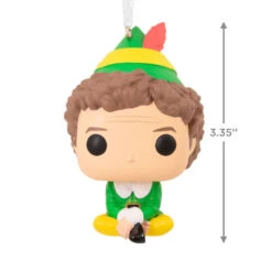Elf Buddy The Elf™ Funko POP!® Hallmark Ornament 9 Elf Buddy The Elf™ Funko POP!® Hallmark Ornament -Hallmark Sales Store Elf Buddy the Elf Funko POP Christmas Ornament 3HCM1107 03