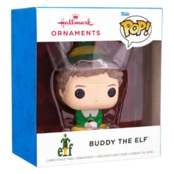 Elf Buddy The Elf™ Funko POP!® Hallmark Ornament 10 Elf Buddy The Elf™ Funko POP!® Hallmark Ornament -Hallmark Sales Store Elf Buddy the Elf Funko POP Christmas Ornament 3HCM1107 04