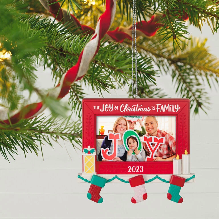 Hallmark Family Joy 2023 Photo Frame Ornament 4 Hallmark Family Joy 2023 Photo Frame Ornament - Image 2