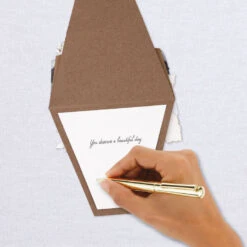 Hallmark Flower Bouquet Beautiful Day Birthday Card -Hallmark Sales Store Floral Bouquet Displayable Birthday Card 1299LAD9483 06