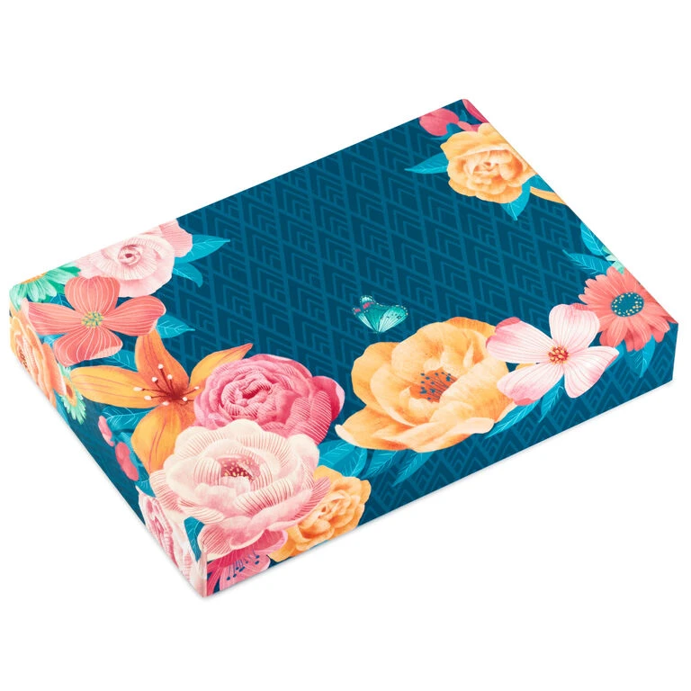 Hallmark Floral Stationery Set And Desk Organizer Box 7 Hallmark Floral Stationery Set And Desk Organizer Box - Image 5