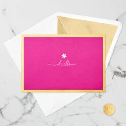 Hallmark Happy Thoughts Flower Bouquet 3D Pop-Up Thinking Of You Card -Hallmark Sales Store Flower Bouquet 3D PopUp Thinking of You Card 1299LAD9644 06