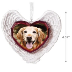Hallmark Forever Loved Memorial Heart And Angel Wings Photo Personalized Ornament 8 Hallmark Forever Loved Memorial Heart And Angel Wings Photo Personalized Ornament -Hallmark Sales Store Forever Loved Memorial Heart and Angel Wings Photo Personalized Keepsake Ornament 2499QHE2119B2 03