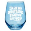 Hallmark Friends Bring On The Food Stemless Wine Glass, 16 Oz. 1 Hallmark Friends Bring On The Food Stemless Wine Glass, 16 Oz. -Hallmark Sales Store Friends Joey Bring On the Food Stemless Wine Glass 1PCL1017 01