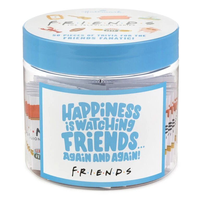 Hallmark Friends Trivia Cards Jar 3 Hallmark Friends Trivia Cards Jar