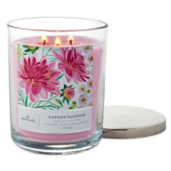 Hallmark Garden Blossom 3-Wick Jar Candle, 16 Oz. 6 Hallmark Garden Blossom 3-Wick Jar Candle, 16 Oz. -Hallmark Sales Store Garden Blossom 3Wick Jar Candle 1BGC1071 02