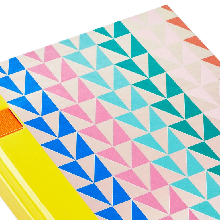 Hallmark Geometric Triangles Hardback Notebook 7 Hallmark Geometric Triangles Hardback Notebook - Image 5