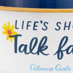 Hallmark Gilmore Girls Life's Short, Talk Fast Popcorn Bowl 9 Hallmark Gilmore Girls Life's Short, Talk Fast Popcorn Bowl -Hallmark Sales Store Gilmore Girls Lifes Short Talk Fast Popcorn Bowl 1PCL1010 04