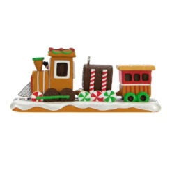 Hallmark Season’s Treatings Ornament 13 Hallmark Season’s Treatings Ornament -Hallmark Sales Store Gingerbread Train Keepsake Ornament 1699QXR8009 06